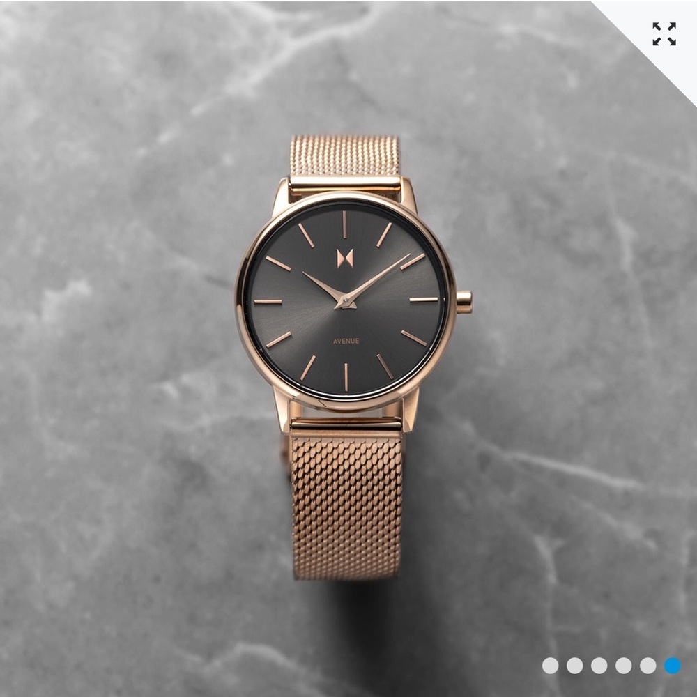 MVMT rose gold  watch